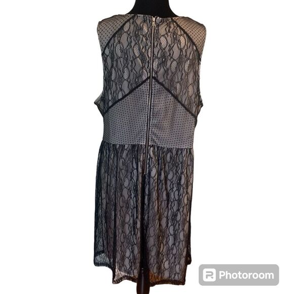 Forever 21 plus black lace dress 2X - Picture 3 of 6